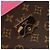 Borsa Louis Vuitton Cluny BB Monogram Rose Marrone - vista 11