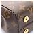 Borsa Louis Vuitton Cluny BB Monogram Rose Marrone - vista 6