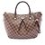 Sac à main Louis Vuitton Siena MM Damier Ebene Marron