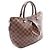 Sac à main Louis Vuitton Siena MM Damier Ebene Marron - vue 2