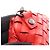 Borsa a tracolla Bottega Veneta Intrecciato in pelle rossa - vista 9