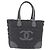 Chanel Vintage CC Quilted Nylon Medium Marrone