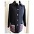 Chanel Sublime Abrigo Corto de Lana y Tweed Bordado Negro Multicolor - vista 3
