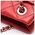 Borsa Tote Chanel Matelassé rossa Rosso - vista 6