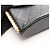 Borsa a spalla Chanel Matelassé con perle finte Nero - vista 6