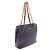 Bolso Tote Chanel Matelassé Plat Negro - vista 2