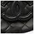 Borsa a tracolla Chanel Matelassé Mini Messenger Nero - vista 6