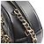 Borsa a spalla rotonda Chanel Matelassé Nero - vista 8