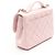 Borsa Chanel Mini Flap in rosa - vista 2