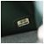 Borsa a tracolla Chanel Mini Matelassé in Verde - vista 5