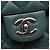 Borsa a tracolla Chanel Mini Matelassé in Verde - vista 7