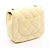 Chanel Mini Matelassé Schultertasche aus gelbem Lammleder - Ansicht 2
