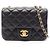 Bolso de hombro Chanel Mini Matelassé Negro