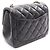 Bolso de hombro Chanel Mini Matelassé Negro - vue 2