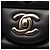 Chanel Mini Matelassé Shoulder Bag in Black Lambskin - view 9