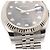Rolex Datejust Damenarmbanduhr mit schwarzem Zifferblatt - Ansicht 12