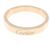 Bague de mariage Cartier C en or rose Doré - vue 2