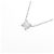 Collana Cartier C de in oro bianco con pendente di diamanti - vista 3