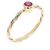 Anello Cartier Three Gold Twist D'oro