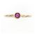 Anello Cartier Three Gold Twist D'oro - vista 2