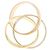Anello Cartier Trinity in oro bianco rosa e giallo D'oro - vista 3