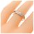Bague Cartier Mini Love en or blanc 18K Doré - vue 4