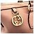 Borsa a mano Gucci in pelle rosa - vista 3