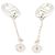 Hermès Pendientes colgantes Hermes Farandole Silver Plata - vista 2