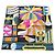 Silk In Hermès Hermes Petit Carré 45 PARADE EN FANFARE Tuch Schwarz Mehrfarben