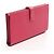 Hermès Cartera larga bi-fold Hermes Bearn Soufflé Rosa - vista 2
