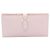 Hermès Hermes Bearn Soufflet Bi-fold Long Wallet in Pink Epsom Leather