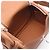 Hermès Bolso de Hombro Hermes Lindy Mini Gold Castaño - vista 3