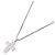 Collana Croce Diamanti Cartier Argento