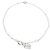 Bracciale Charm in Diamante Cartier d'Amour Argento - vista 2