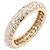 Cartier Pave Diamond Band Ring Golden