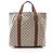 Borsa Tote Gucci GG Supreme Sherry Line Marrone Multicolore Beige