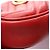 Marsupio Gucci GG Marmont in pelle rossa Rosso - vista 6