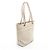 Saco Tote Gucci Guccissima em couro marfim Cru - vista 2
