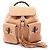 Mochila/Bolsa Gucci Bamboo Bege