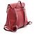 Mochila Gucci Microguccissima en cuero rojo Roja - vista 2