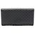 Cartera larga bi-fold Gucci Microguccissima Negro