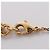 Collar Petit de Louis Vuitton en strass chapado en oro Dorado - vista 4