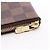 Louis Vuitton Pochette Clé Damier Ebene Leather Coin Purse Castaño - vista 6