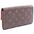 Louis Vuitton Monogram Bi-fold Long Wallet Brown - view 2