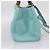 Gucci Bamboo Shopper Leather Large Azul - vista 3