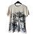 T-shirt Christian Dior em algodão e linho Branco