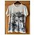 T-shirt Christian Dior em algodão e linho Branco - vista 2