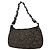 Chanel Camellia Chain Embossed Suede Medium Preto - vista 2