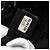 Chanel Camellia Chain Embossed Suede Medium Preto - vista 5