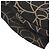 Chanel Camellia Chain Embossed Suede Medium Preto - vista 7